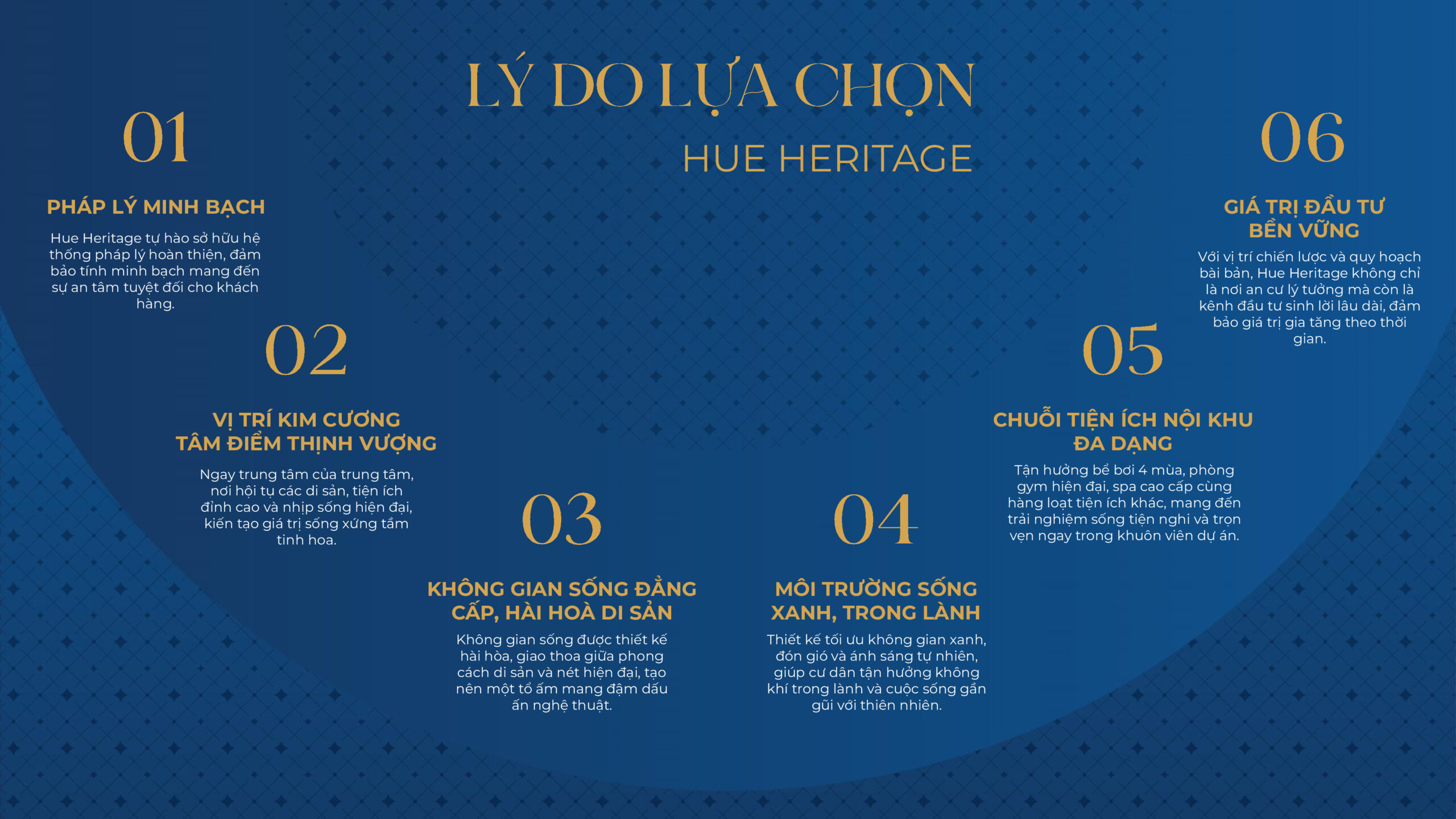 6 lý do lựa chọn hue heritage