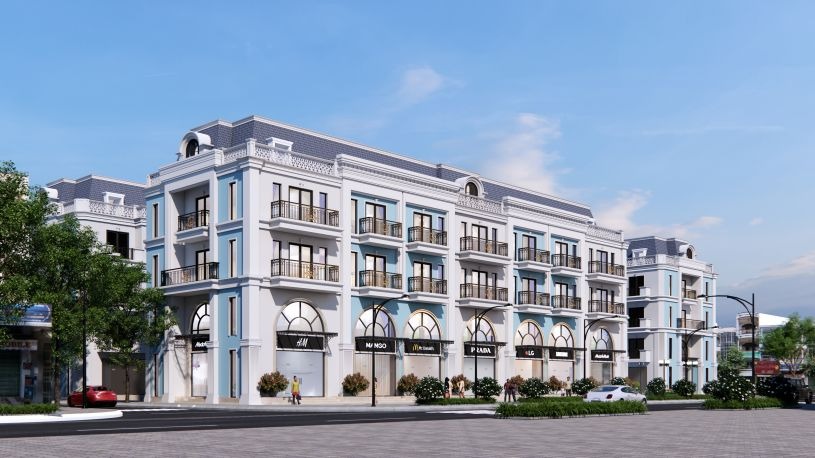 Shophouse Đào Tấn Diamond City.