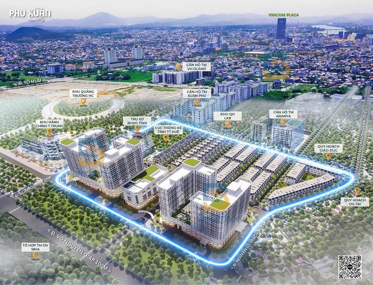 Quy hoạch Phú Xuân Complex